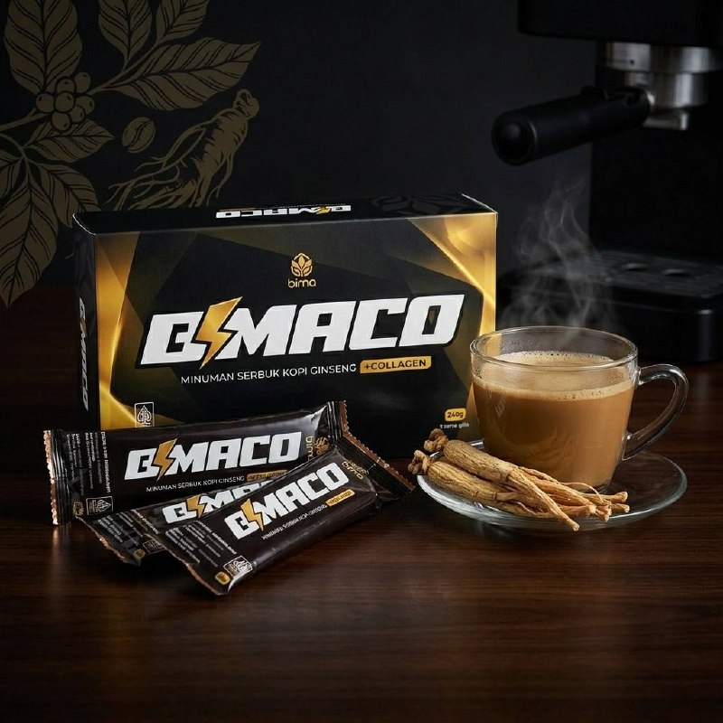 BIMACO Premium Coffee — Box (8 Sachet)