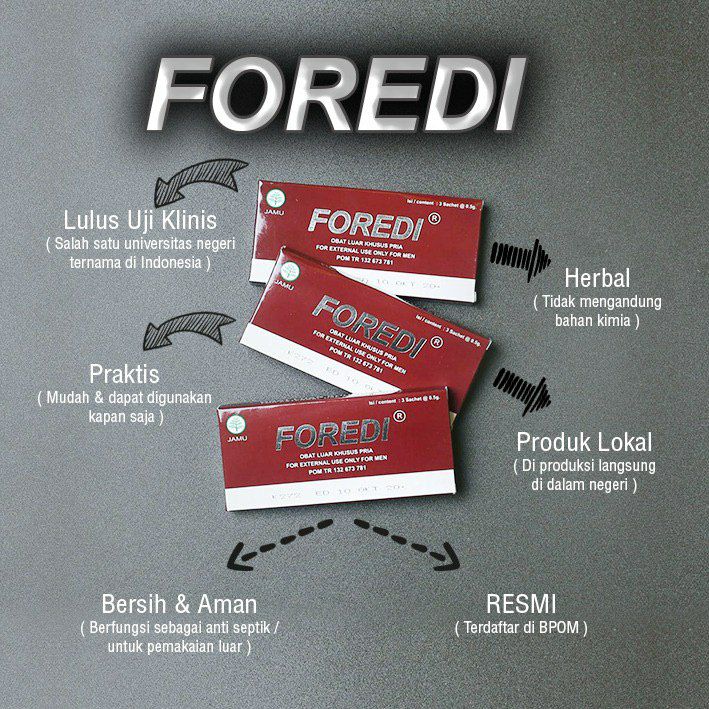 Foredi Gel — Herbal Oles Pria