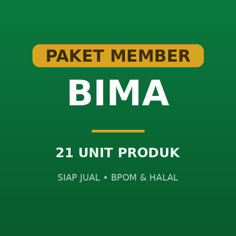 Paket Member BIMA — 21 Unit
